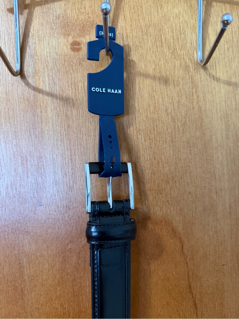 Cole Haan Black Leather Belt M 34-36